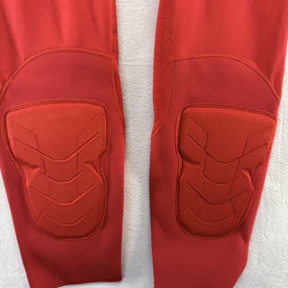 Nike Pro NBA Compression Pants Men's 2XL Tall 2XLT Red padded Hyperstrong NEW - Picture 2 of 13